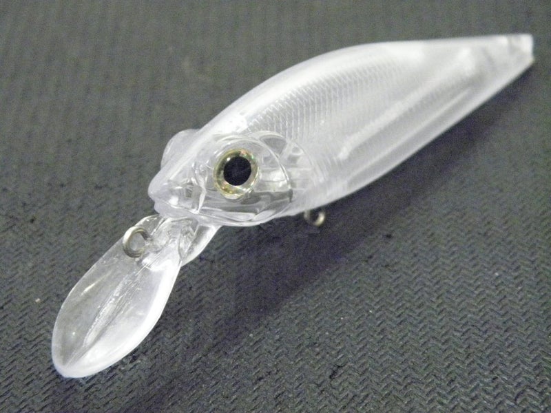 wLure 10 Blank Unpainted Minnow Crankbait Topwater Lipless Jerkbait Fishing Lures (UPC723P10) - Image 2
